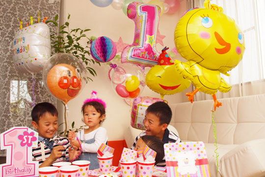 誕生日のお祝いに