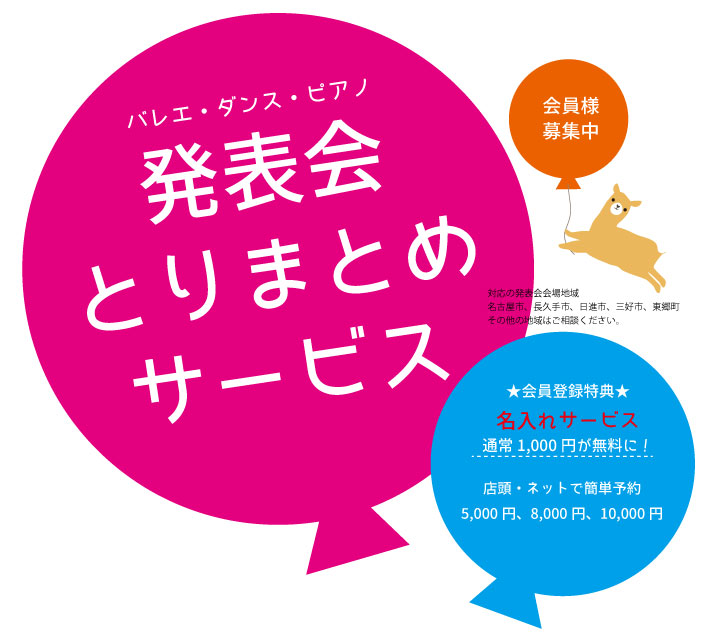 発表会とりまとめサービス