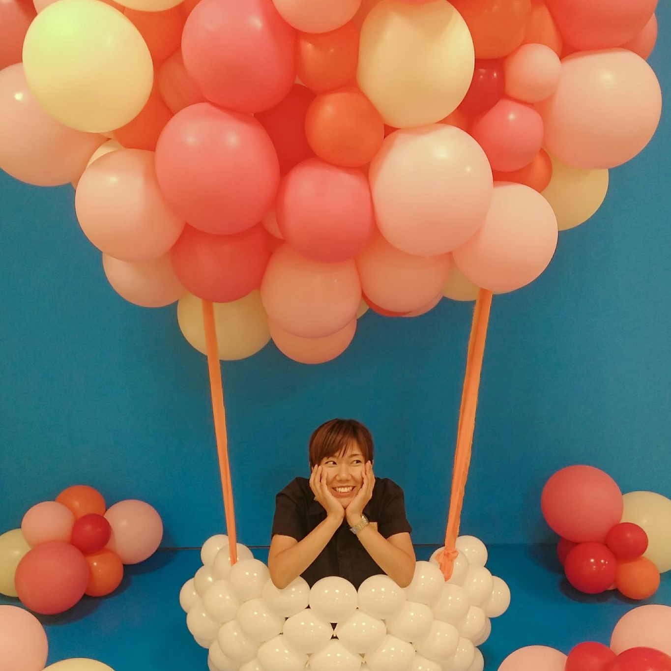 ニコフィーズのバルーンアーチ